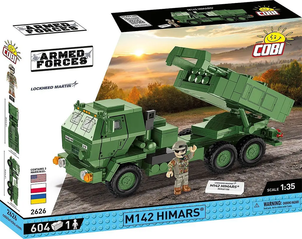 Конструктор COBI украинский танк ВСУ Himars 2626 - фото 8