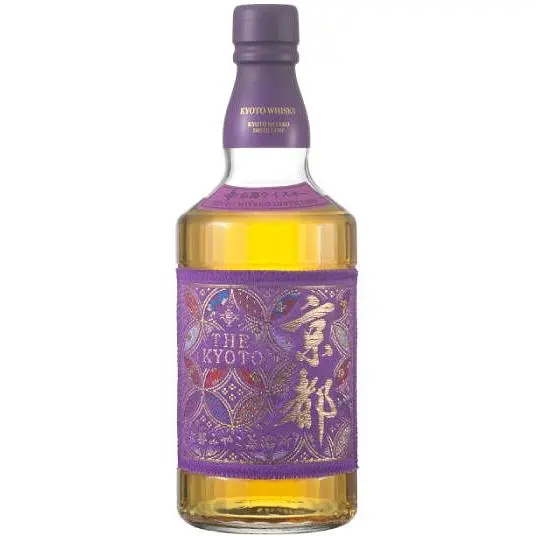 Віскі The Kyoto Murasaki-Obi Purple Nishijin-or 43% 0.7 л у подарунковій упаковці - фото 2
