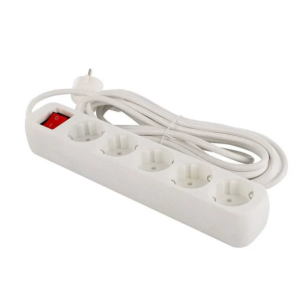 Мережевий фільтр ColorWay 5 розеток 5 м White (CW-PSEA55W) - фото 3