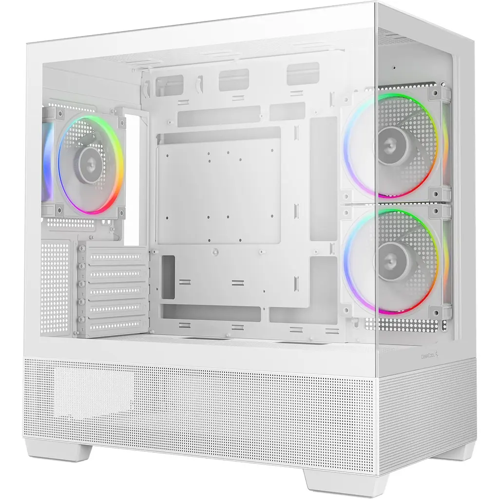 Корпус Deepcool CG380 3F Без БЖ White (R-CG380-WHAGM3-G) - фото 5