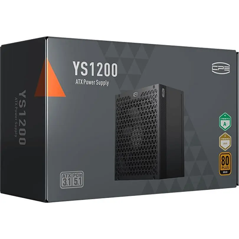 Блок живлення PcCooler YS1200 1200W ATX 3.1 80+ Gold (P5-YS1200-G1FFBK1-EU) - фото 5