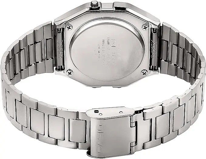 Чоловічий годинник Casio A158WA-1DF - фото 5