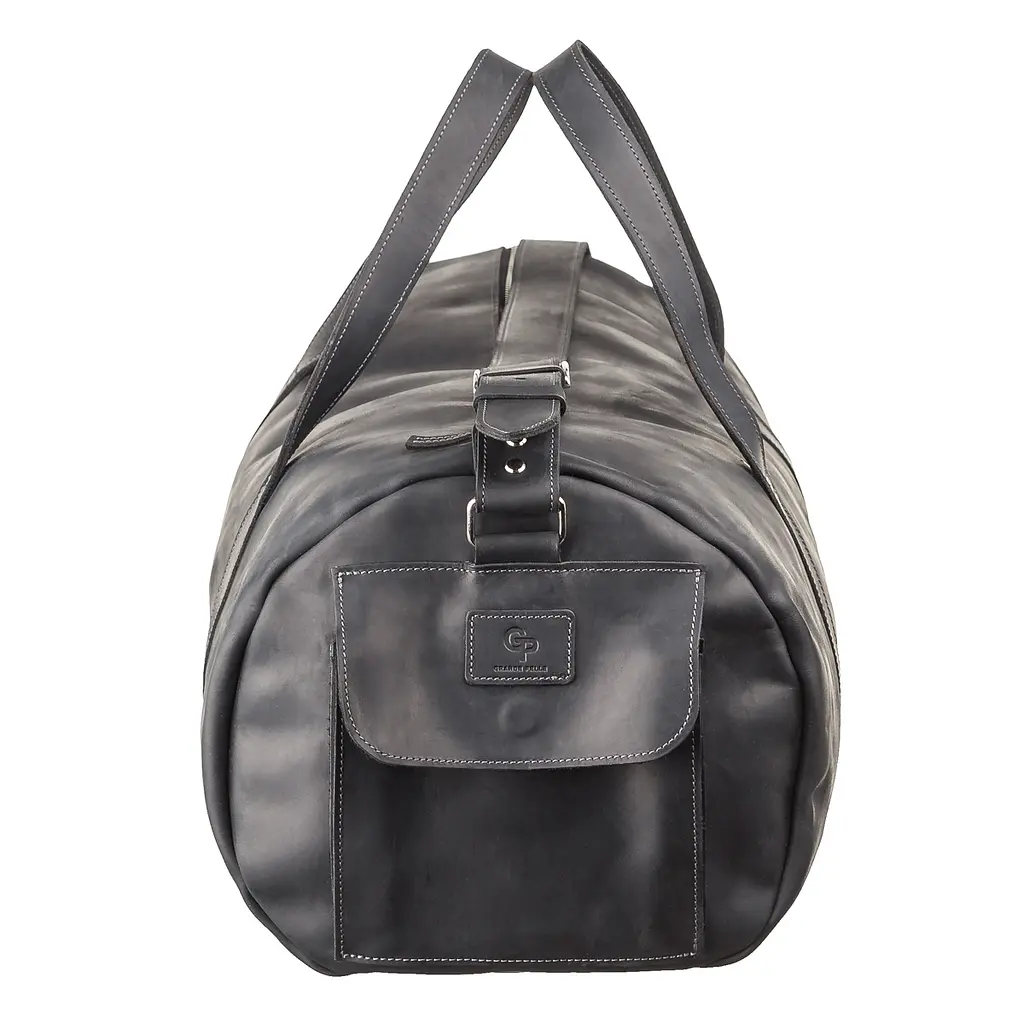 Шкіряна дорожня сумка GRANDE PELLE 55х31х24 см sum0012557 - фото 3