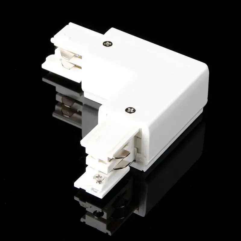 Соединитель Brille L-образный правый HD-18L WH R - фото 2