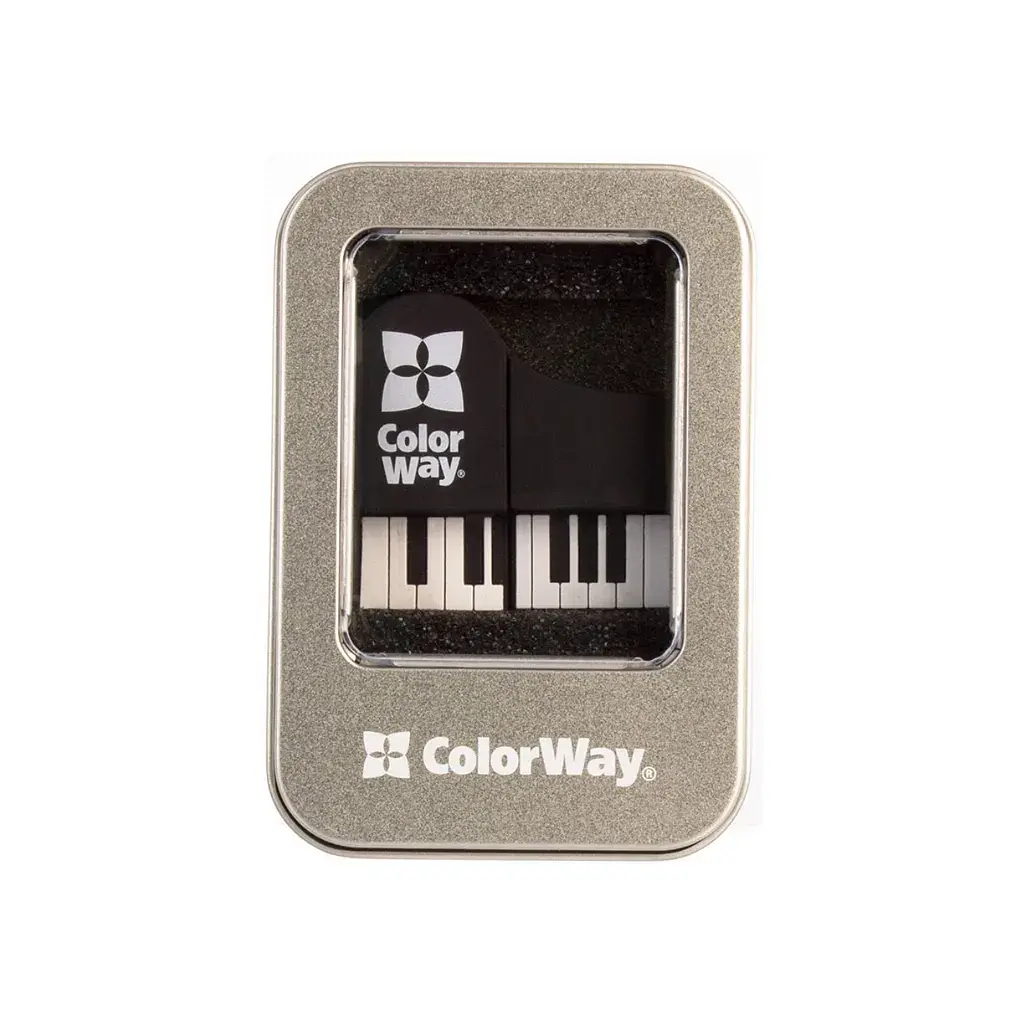 USB флеш накопичувач ColorWay Piano 64 GB 3.0 Black (CW-USBPO64) - фото 9