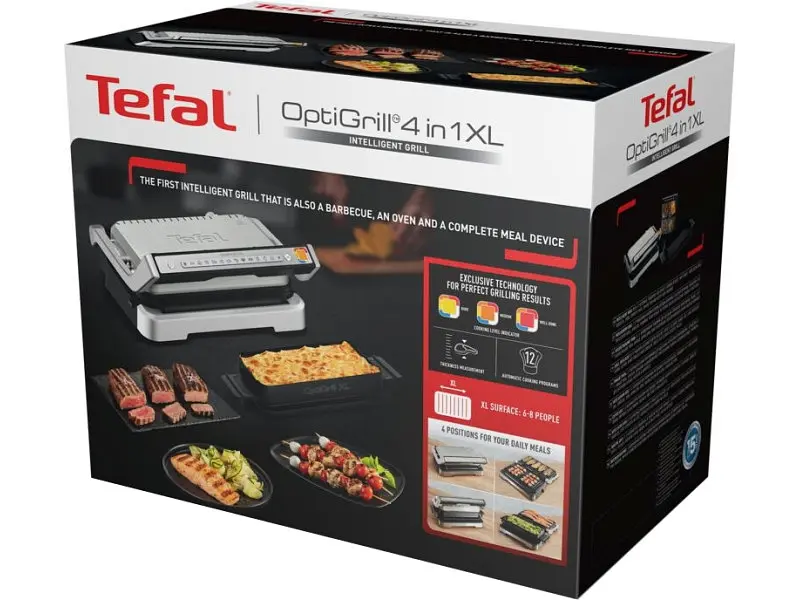 Електрогриль Tefal GC784D30 OptiGrill 4in1 XL - фото 5