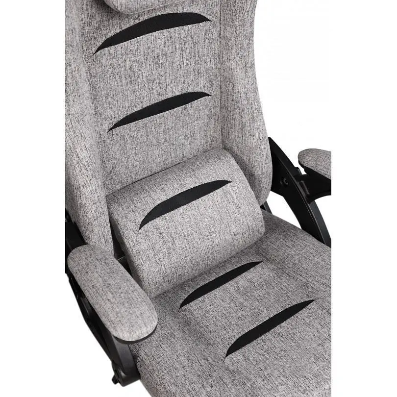 Геймерське крісло GT Racer X-5993-1 Fabric Gray [166937] - фото 9