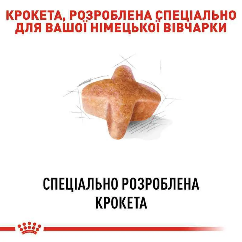 Сухий корм для дорослих собак породи Німецька вівчарка Royal Canin German Shepherd Adult, 3 кг (2518030) - фото 4