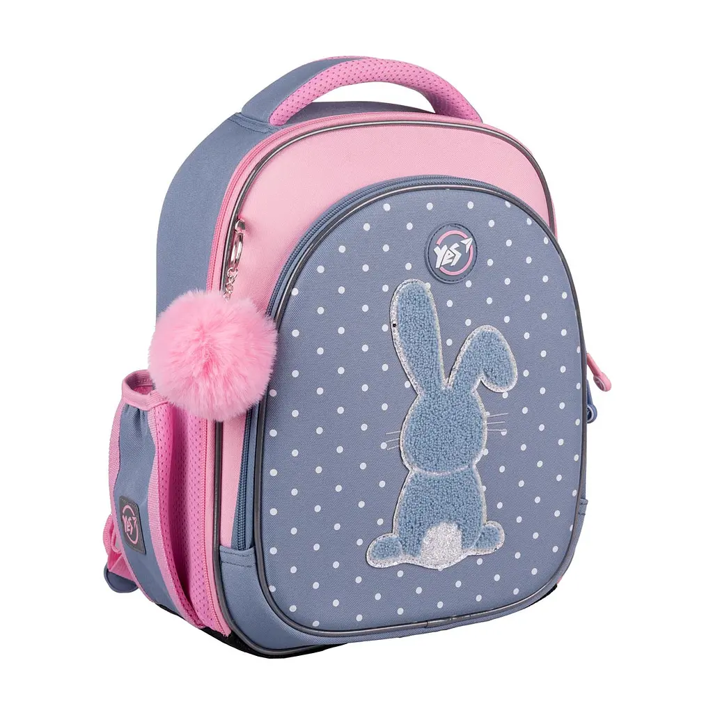Рюкзак каркасний "Yes" S-109 Р-25 Lovely Bunny 2від.,2карм. №559876 - фото 10