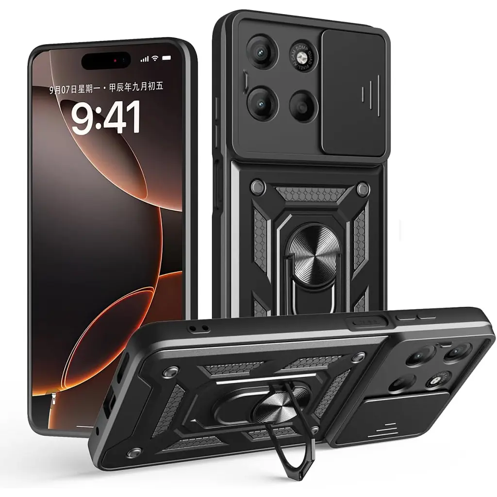 Чохол до мобільного телефона BeCover Military Motorola Moto G15 / G15 Power Black (713530) - фото 6