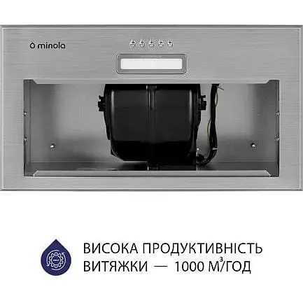 Вытяжка встроенная Minola HBI 5614 I 1000 LED - фото 3