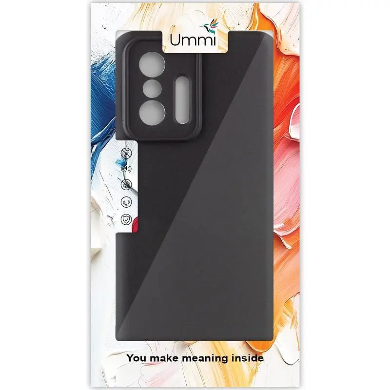 Чохол Silicone Cover Ummi Lakshmi Full Camera (AA) для Xiaomi 11T / 11T Pro Чорний / Black - фото 3
