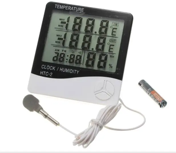 Цифровий термогігрометр з датчиком HTC-2 (HT4851) - фото 2