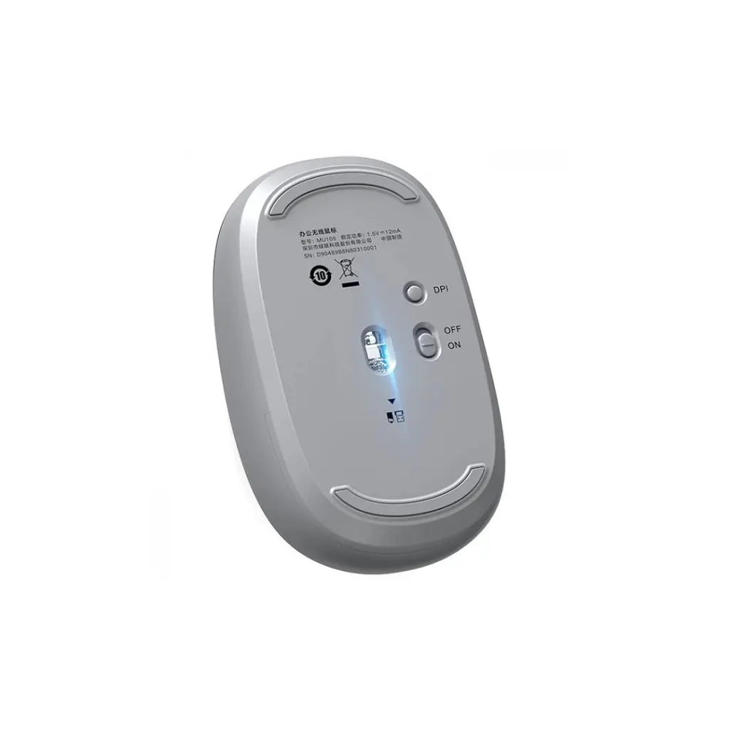 Мишка Ugreen MU105 Wireless Gray (90669) - фото 3