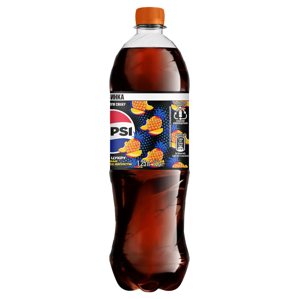  Напій Pepsi Tropical сильногазований 1.25 л - фото 2