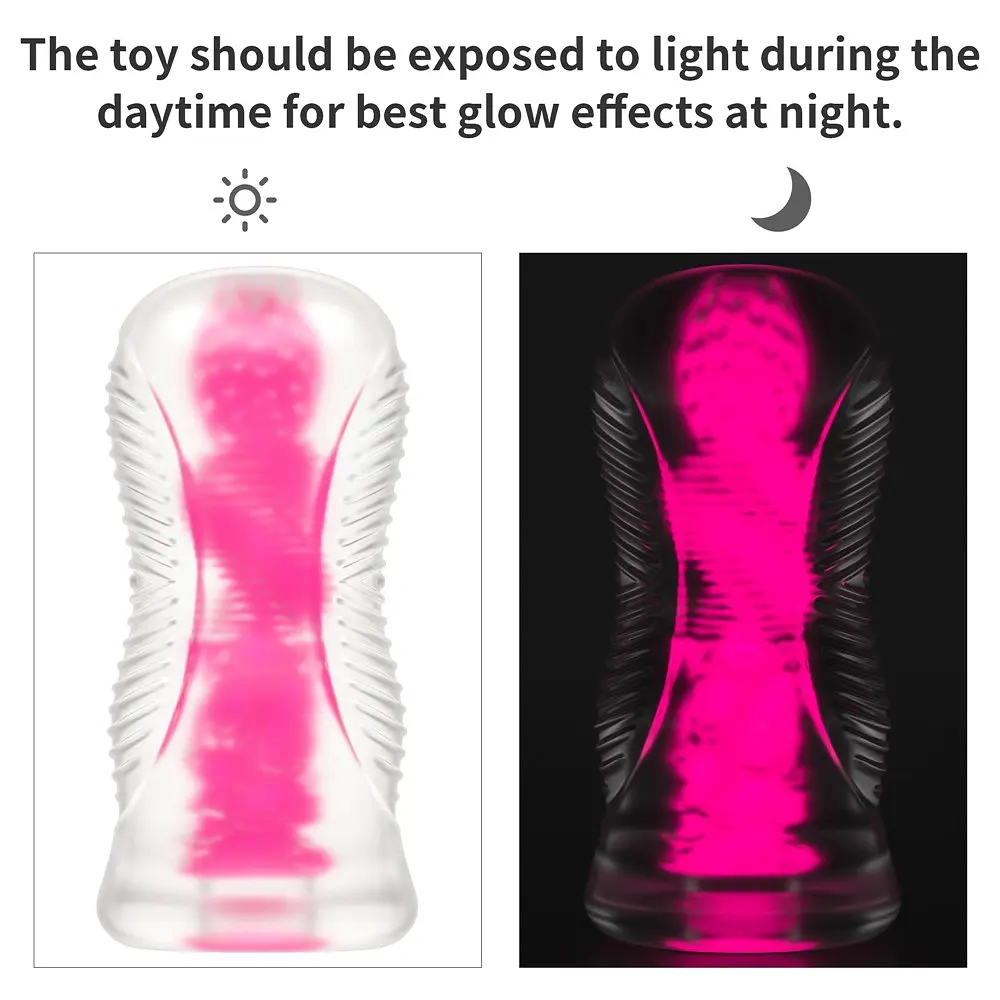 Мастурбатор Lovetoy Lumino Play Masturbator 6.0'' розовый - фото 10