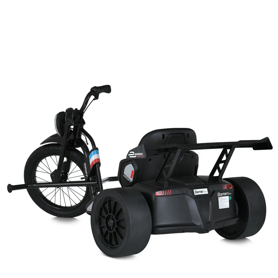 Детский электромобиль Дрифт-карт Bambi kart M 5847A-2 до 70 кг - фото 2