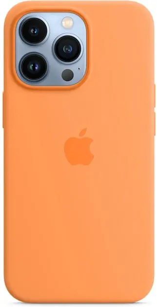 Чохол Silicone Case з MagSafe для Apple iPhone 13 Pro (6.1) Marigold ААА [72330] - фото 6