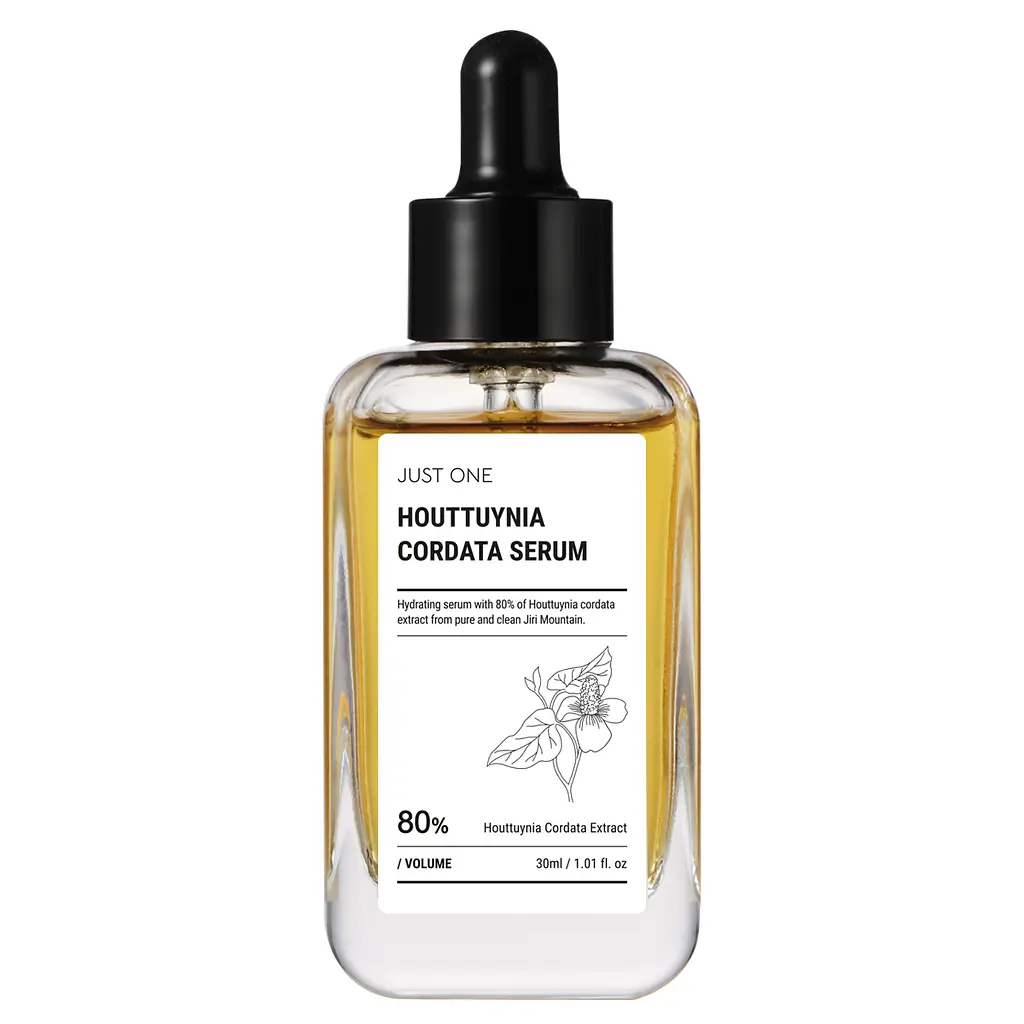 Заспокійлива сироватка з екстрактом гуттуїнії Beauty of Majesty Just One Houttuynia Cordata Serum 30 мл - фото 2