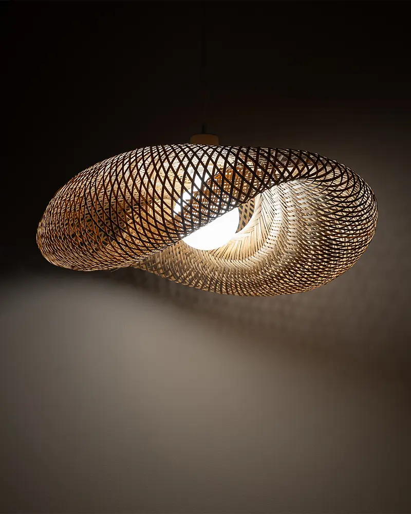 Подвесной светильник, люстра Nowodvorski 11396 Havana M E27 1x25W IP20 Бежевый - фото 4