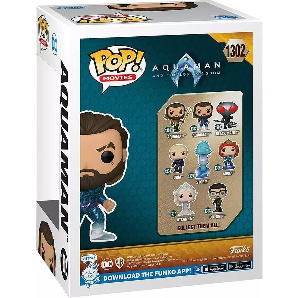 Фігурка Funko Pop! Aquaman: Аквамен 9.6см (67566) [118152] - фото 5