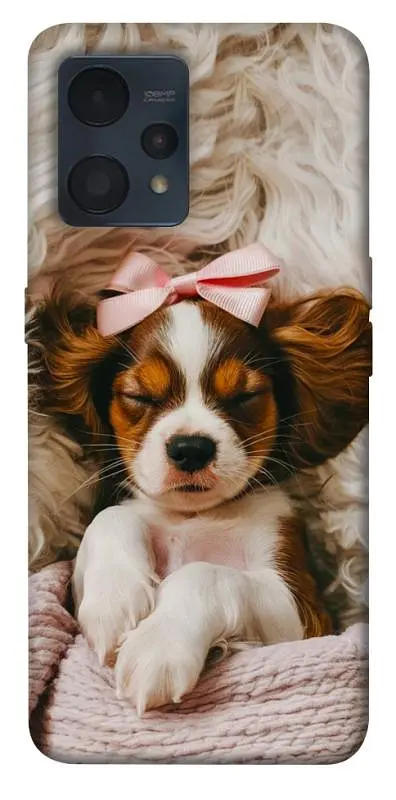 TPU чохол Demsky Sleepy spaniel для Realme 9 4G / 9 Pro+