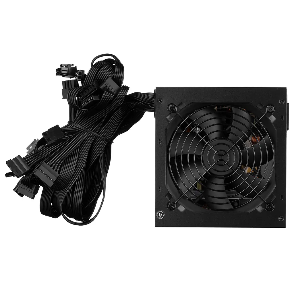 2E Блок живлення Master Power (650W), >80%, 80+ White, 120мм, 1xMB 24pin(20+4), 1xCPU 8pin(4+4), 3xMolex, 5xSATA, 2xPCIe 8pin(6+2) - фото 3