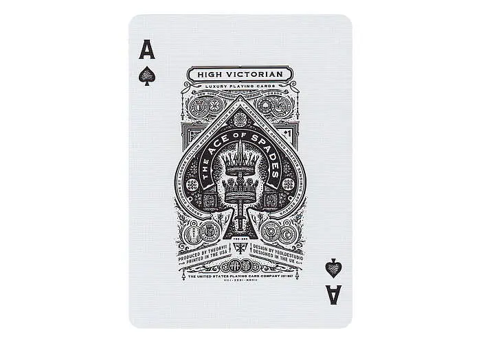 Карты игральные United States Playing Card Company Theory11 High Victorian (red) (168124) - фото 7