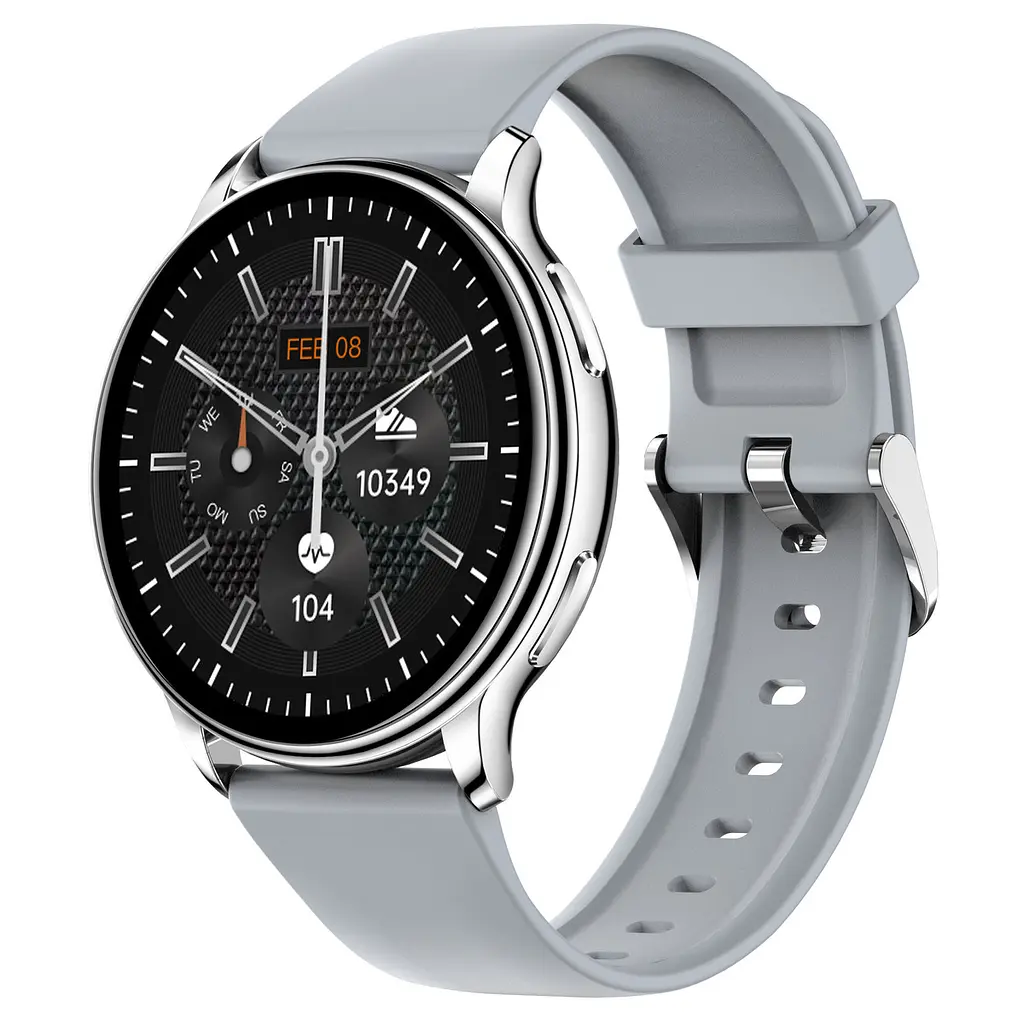 Годинник Smart Melisia Silver Rubber, 2 ремінця - фото 9