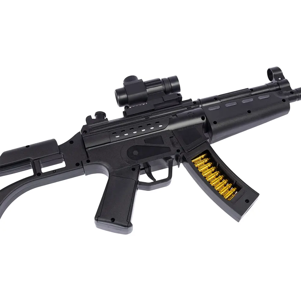 Автомат світло-звуковий ZIPP Toys MP5 Чорний - фото 6