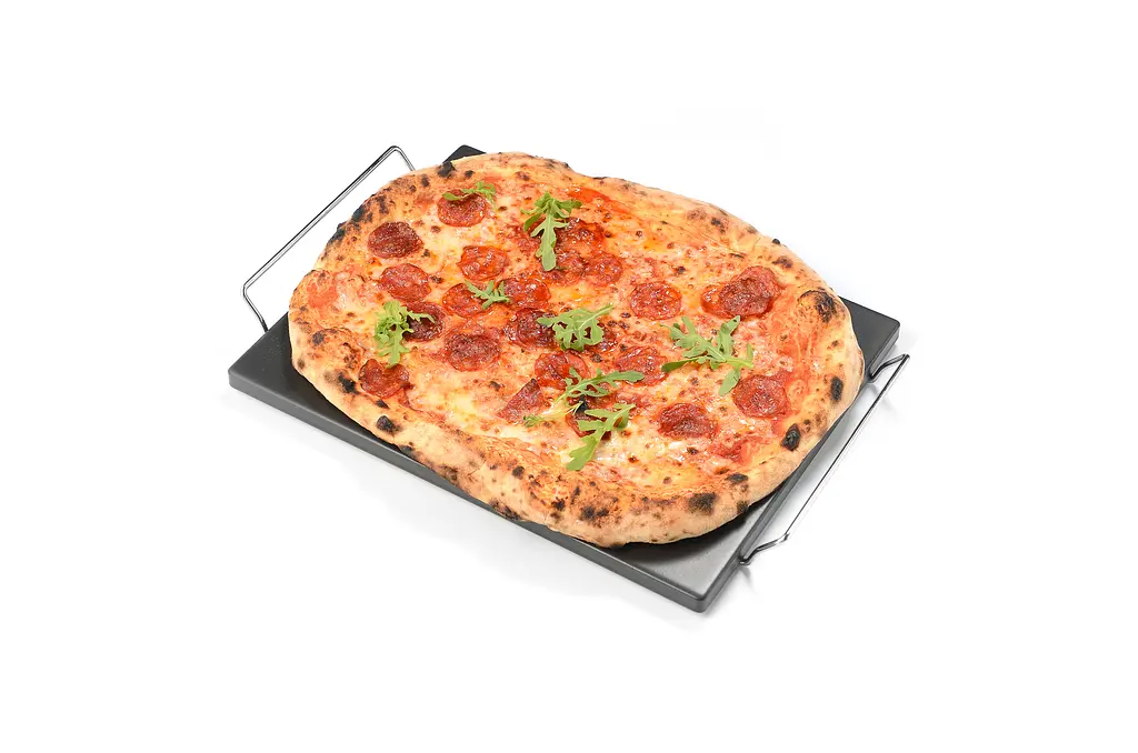 Камень для пиццы Grilli прямоугольный с подставкой 38x30 см (300380) - фото 4
