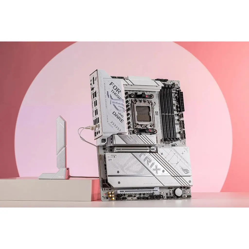 Материнська плата Asus Rog Strix X870-A Gaming WIFI sAM5 X870 4xDDR5 M.2 HDMI DP WiFi BT ATX - фото 3