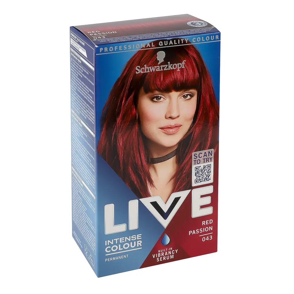 Фарба для волосся Schwarzkopf Live Intense Colour 043 Red Passion - фото 2