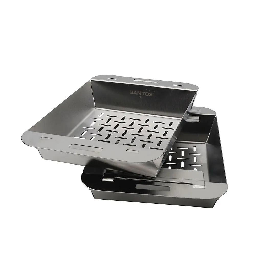 Набор вок-корзинок для гриля SANTOS, нержавеющая сталь, (237253) - фото 8