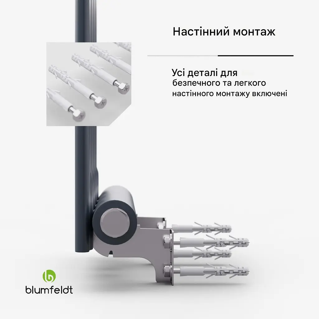 Водяний радіатор Blumfeldt Ontario 733 Вт (10045384) - фото 5