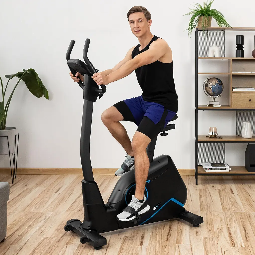 Велотренажер Gymtek XB4500 електромагнітний синій - фото 2