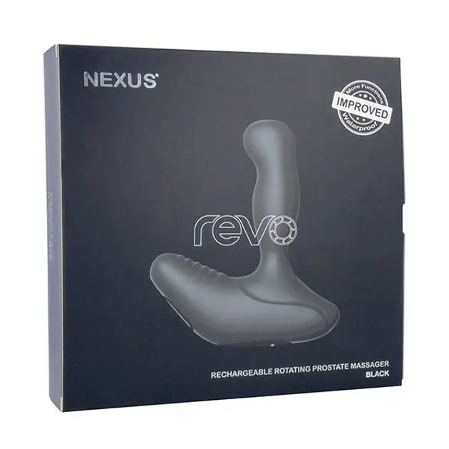 Масажер простати з головкою, що обертається, 10х3,4 см. Nexus Revo New - фото 4