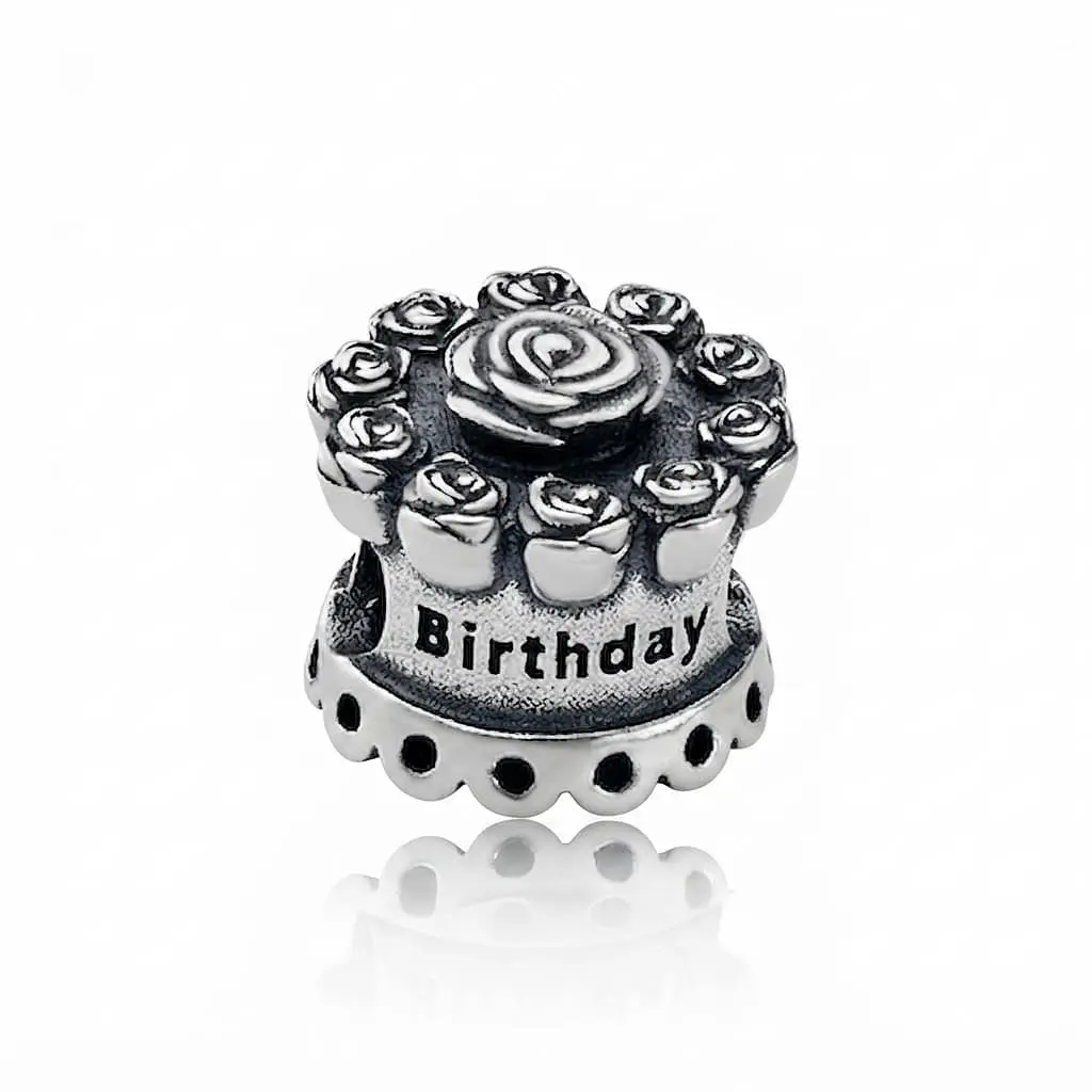 Шарм (намистина) Happy Birthday (7114)