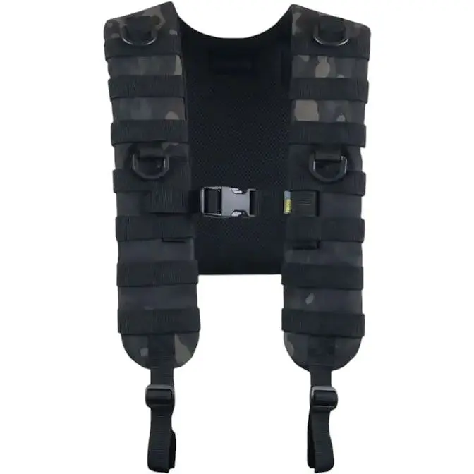Лямки м'які для тактичних поясів РПС Kiborg з евакуаційною ручкою Black Multicam (1000-k3024) - фото 2