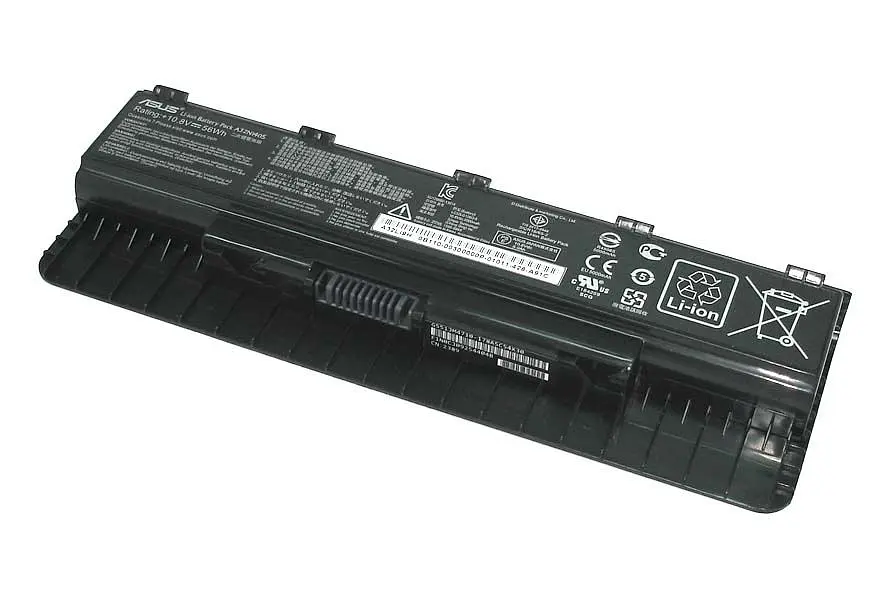 Акумулятор для ноутбука Asus A32N1405 10.8V Black 5200 mAh - фото 2