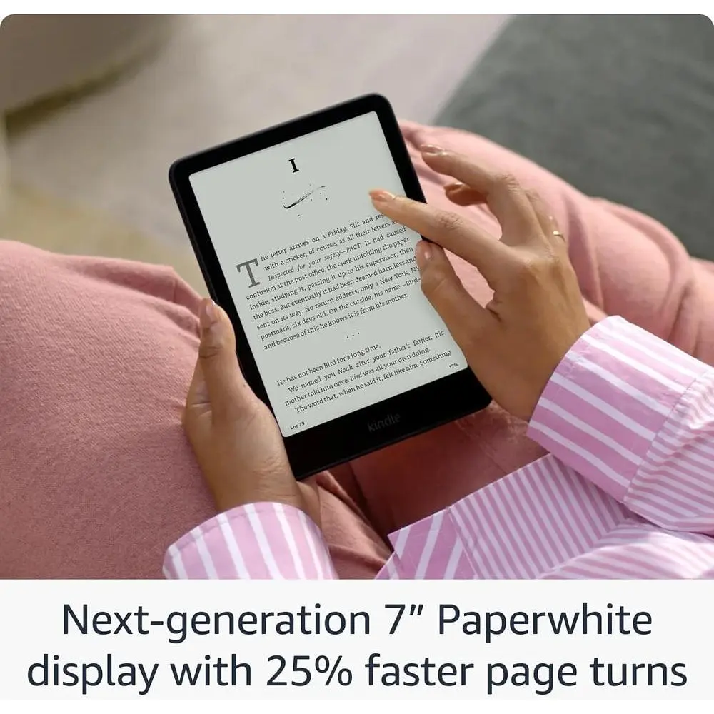 Електронна книга з підсвічуванням Amazon Kindle Paperwhite 12th Gen. 2024 16Gb Jade - фото 2