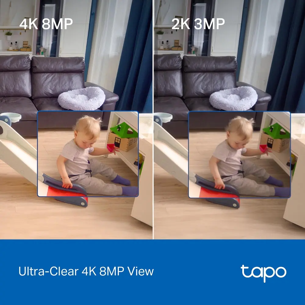 IP-камера Tapo C260 8MP N300 microSD motion detection. TP-Link teh0015995 - фото 6
