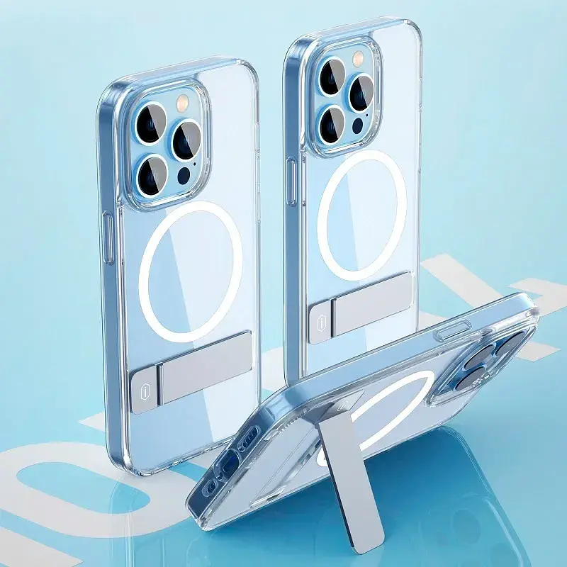 Чохол WiWU Aurora Magnetic Crystal Case KCC-106 для Apple iPhone 14 Pro Transparent [85118] - фото 6