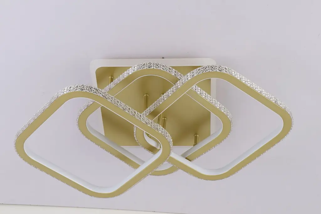 Люстра светодиодная Valeso V K29139-3 1 GD с пультом - фото 2