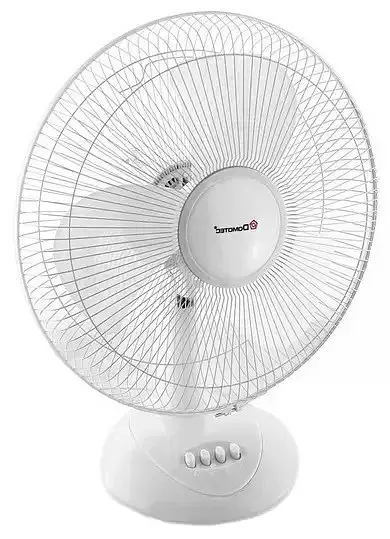 Вентилятор підлоговий DOMOTEC MS-1626 White • Побутовий вентилятор для дому, офісу та кімнати - фото 2