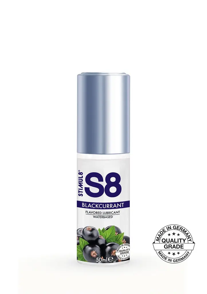 Лубрикант Stimul8 Flavored Lube water based - на водній основі, 50 мл (чорна смородина) - фото 2