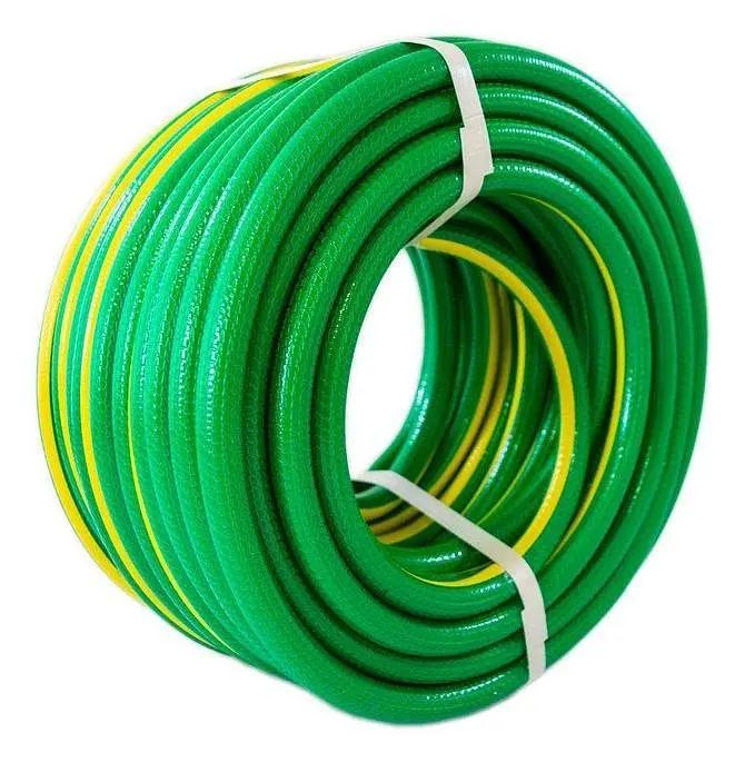 Шланг для полива Evci Plastik FLORIYA 4-слойный Ø 1/2" 30 м желто-зеленый 30412 - фото 5