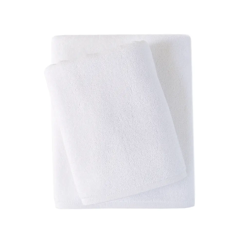 Рушник махровий Lotus Home - Total soft white білий 50x90 (20/2) 500 г/м² - фото 2