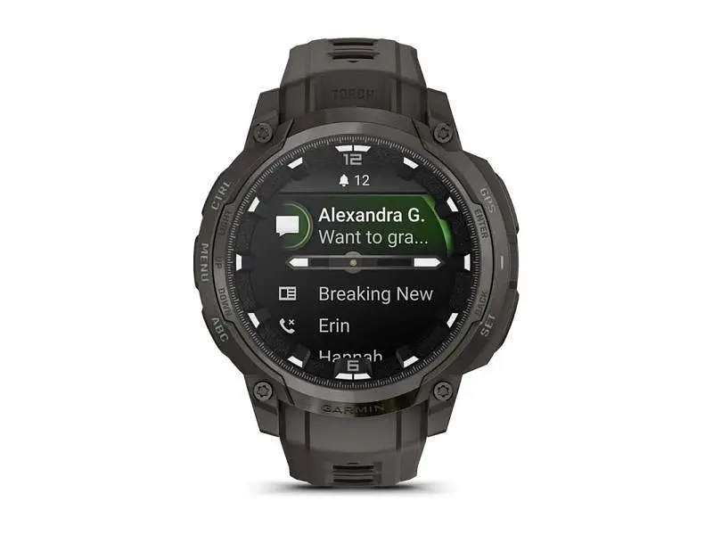 Смарт-годинник Garmin Instinct Crossover AMOLED Charcoal (010-03398-00) - фото 6