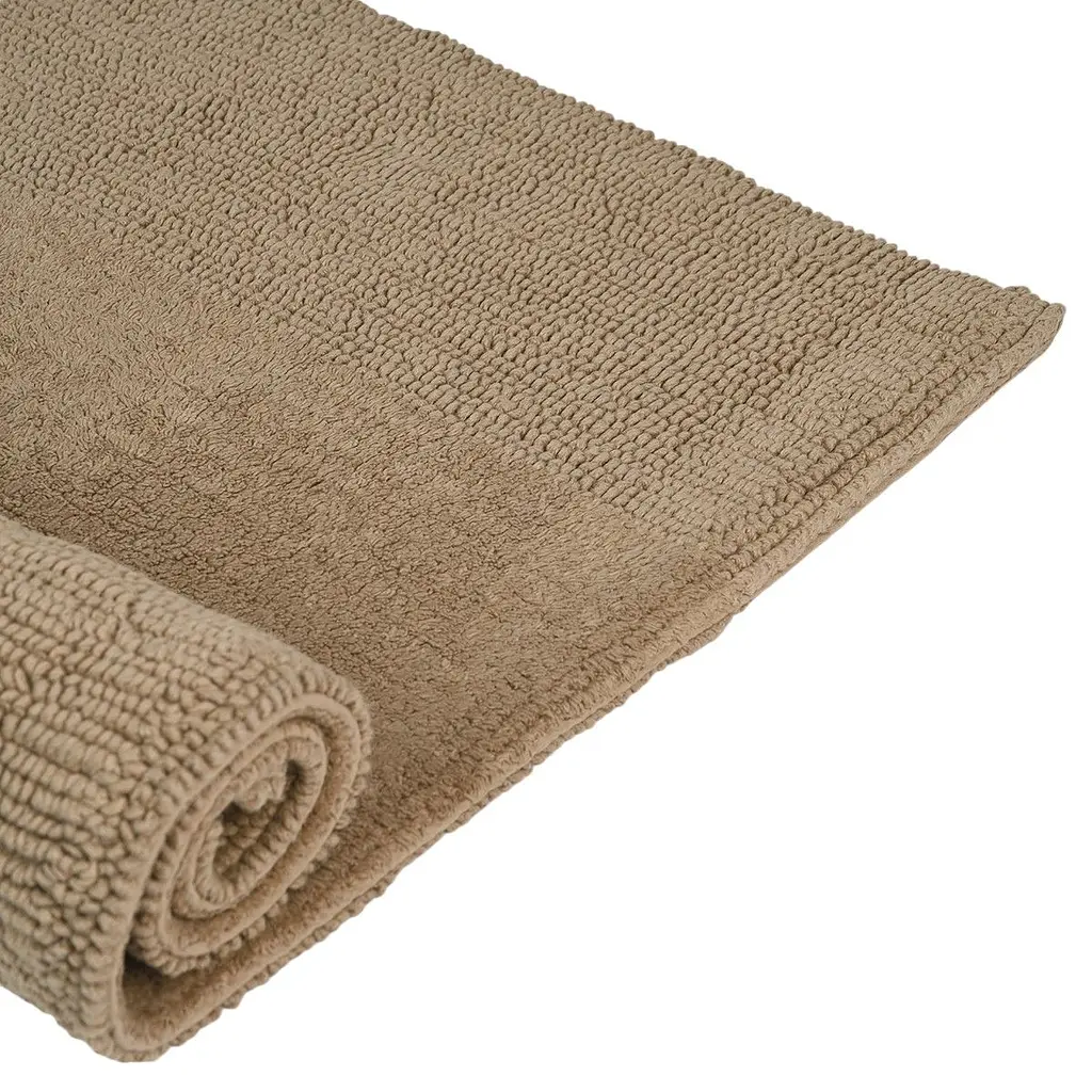 Килимок для ванної кімнати МВМ My Home Пляж 90х60 см холодний бежевий (BM-03 M COOL BEIGE) - фото 4
